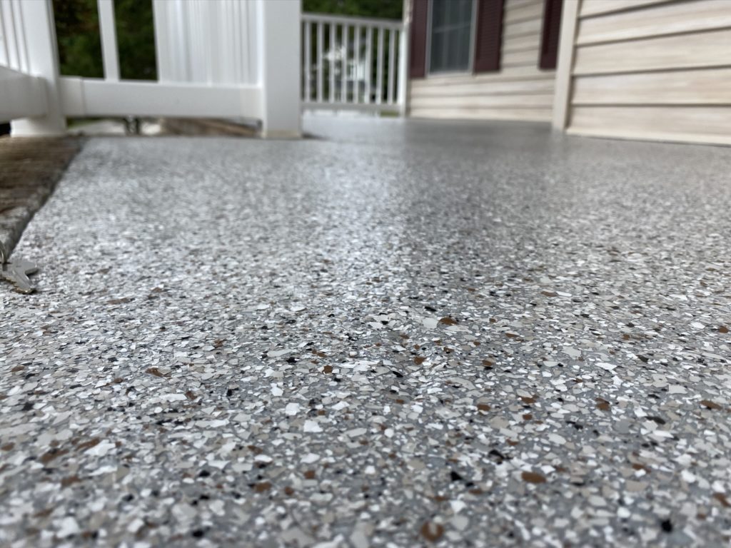 Epoxy Porch floor Chattanooga
