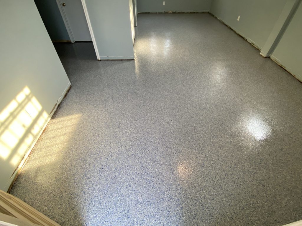 Epoxy Flake Basement